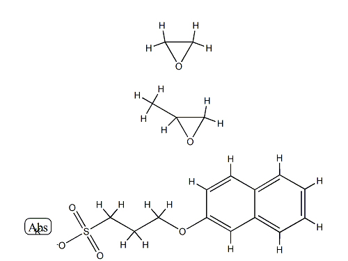 BRT 14-90/propyleneglycol (beta-naphthyl) (3-sulfopropyl) Diether, Garam Kalium